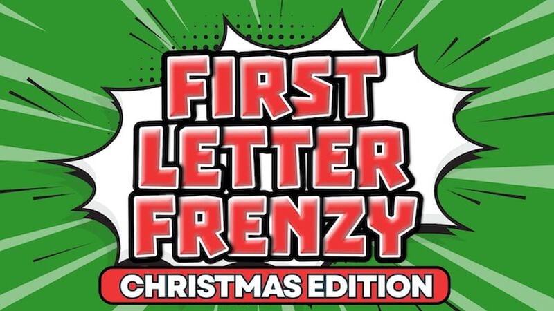 First Letter Frenzy: Christmas Edition